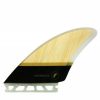 Hot * Fashionable Futures Controller Fibreglass Quad Fins Large Bamboo