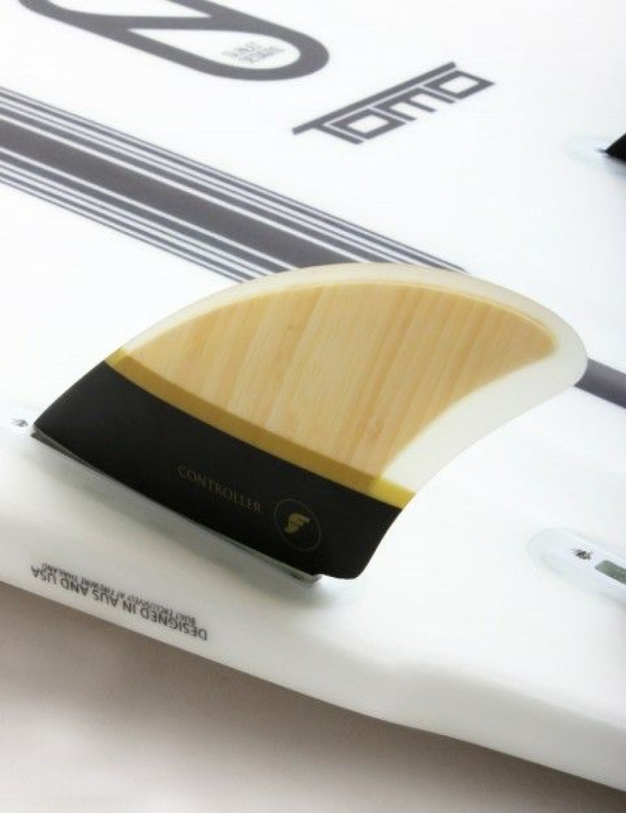 Hot * Fashionable Futures Controller Fibreglass Quad Fins Large Bamboo