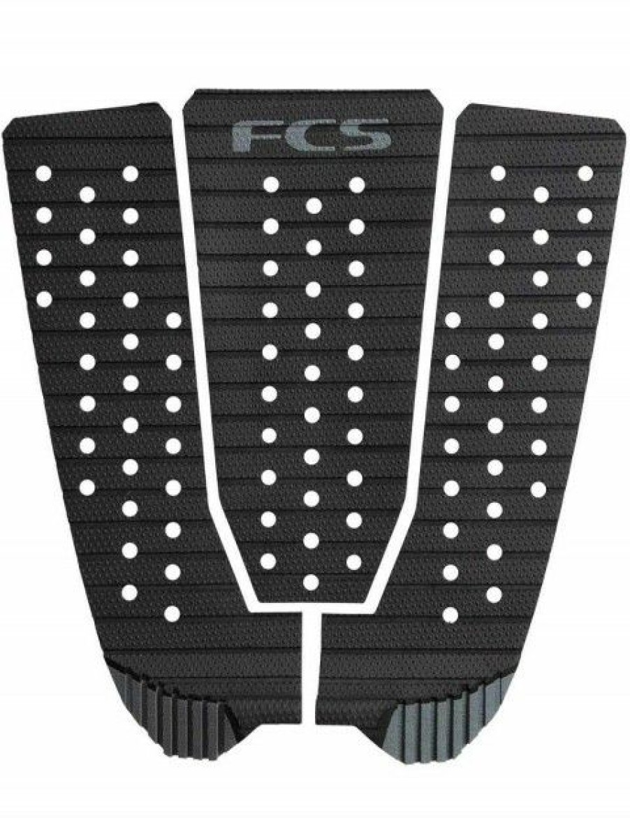 Hot * Outlet Fcs Kolohe Tread-Lite Surfboard Tail Pad Black/Charcoal