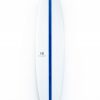 New * Harley Ingleby Series Low Price Harley Ingleby Thunderbolt Red Mid 6 Surfboard 7Ft 0 White/Blue