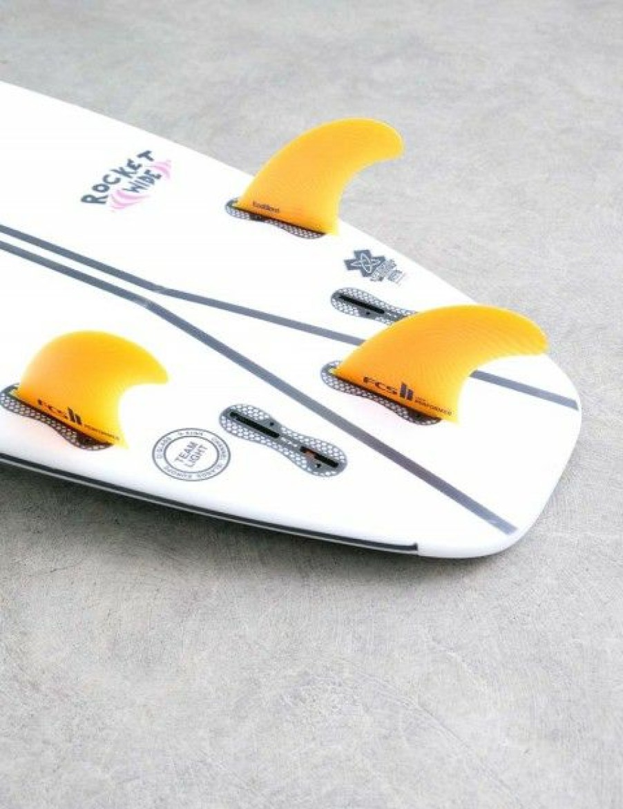 Best * Premium Fcs Ii Performer Neo Glass Eco Tri Fins Large Mango