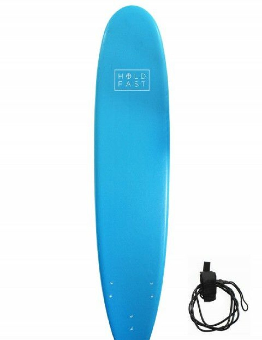 New * Attractive Hold Fast Mini Mal Foam Surfboard 8Ft 0 Blue