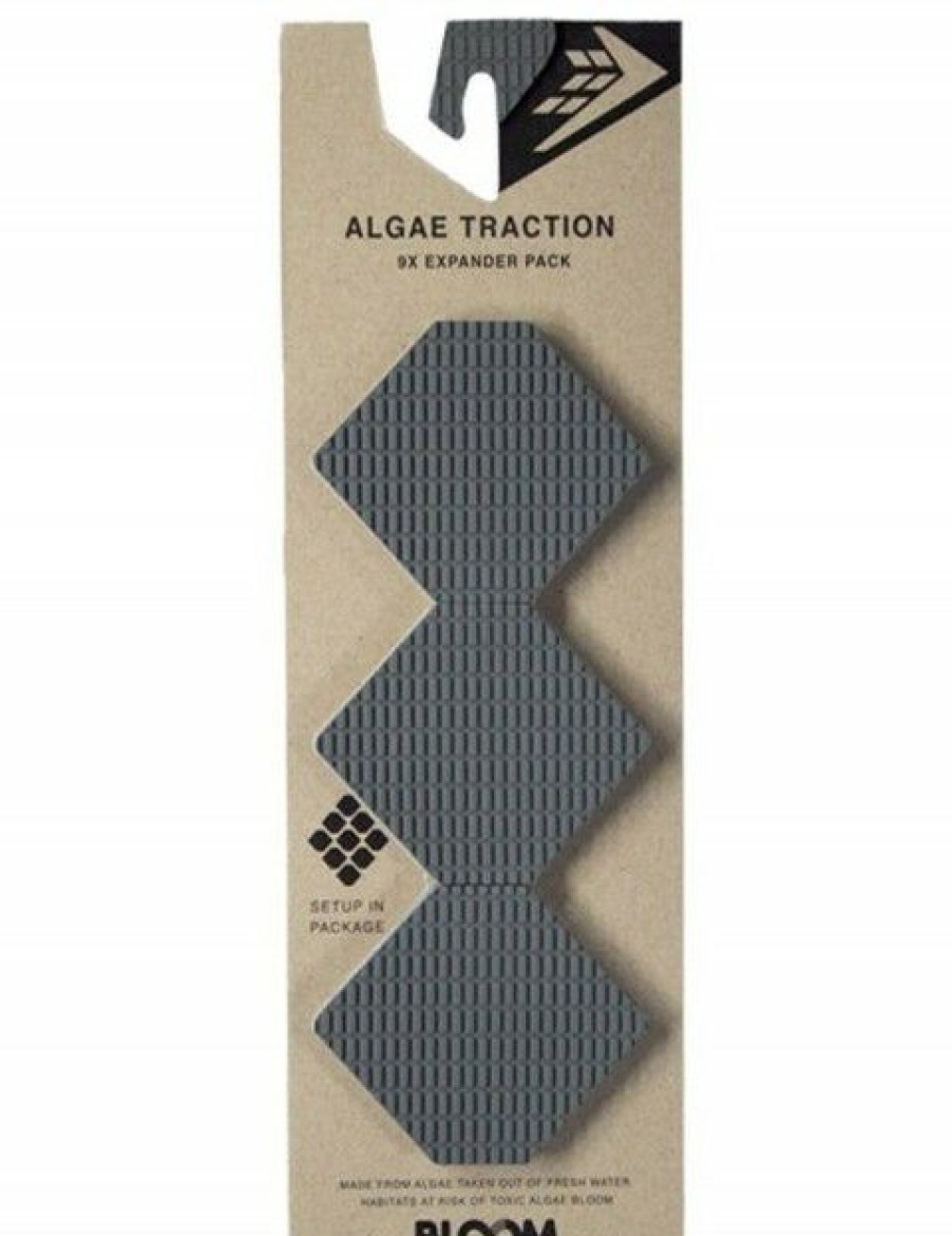 Wholesale * Discount Store Firewire Hex Expander Surfboard Traction Pad Grey/Black