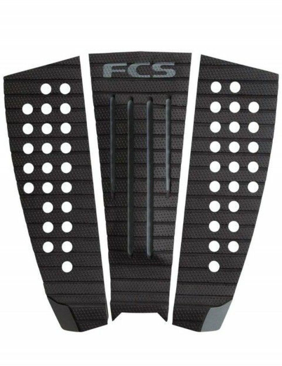 New * Fire Sale Fcs Julian Tread-Lite Surfboard Tail Pad Black/Charcoal