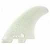 New * Latest Fcs Ii Power Twin + Stabilizer Pg Tri Fins X Large Clear