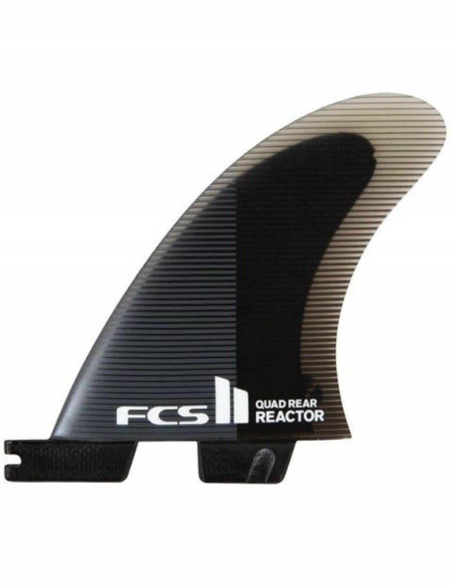 Wholesale * Bargain Sale Fcs Ii Reactor Pc Quad Rear Fins Medium Charcoal/Black