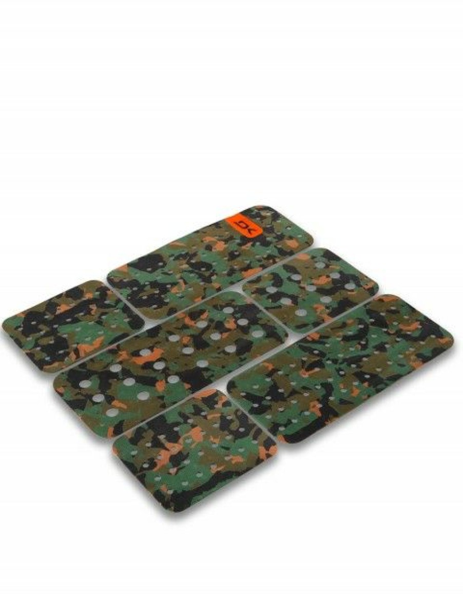 New * Best Choice Dakine Front Foot Surfboard Traction Pad Olive Camo