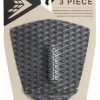 Hot * Latest Firewire Rob Machado 3-Piece Arch Surfboard Tail Pad Black/Charcoal