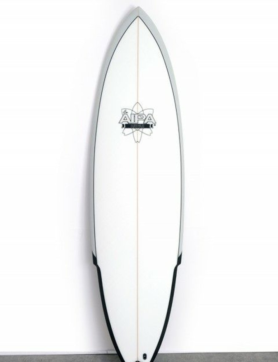 New * New Arrivals Aipa Big Boy Sting Fusion Surfboard 7Ft 4 Fcs Ii Grey/White