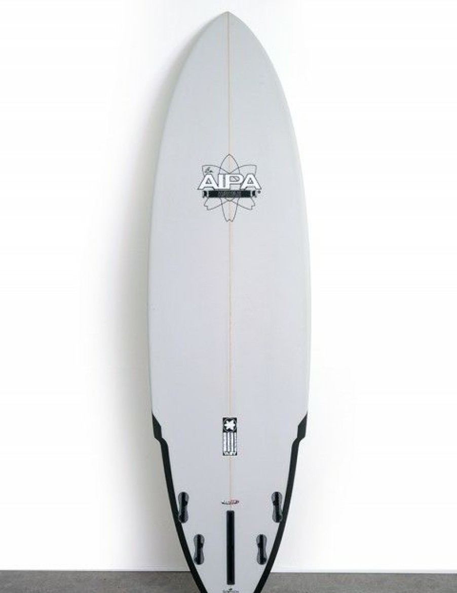 New * New Arrivals Aipa Big Boy Sting Fusion Surfboard 7Ft 4 Fcs Ii Grey/White