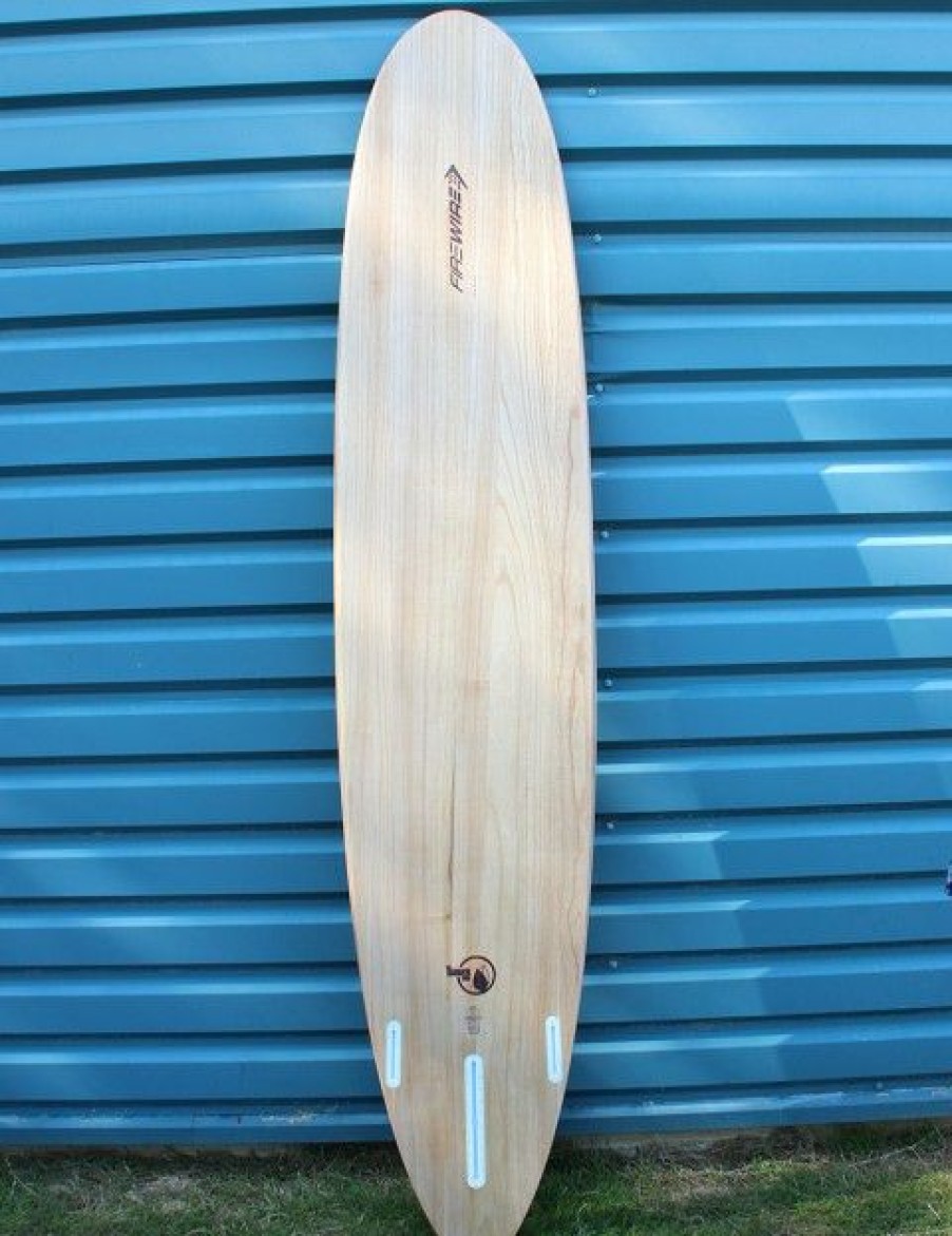 Best * Hot Sale Firewire Timbertek Taylor Jensen Pro Squash Tail Surfboard 9Ft Futures Natural Wood