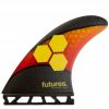 New * New Arrivals Futures Am2 Techflex Tri Fins Large Orange/Red