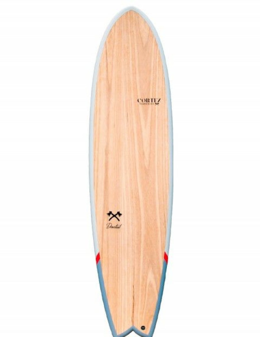 Online * Cortez Surfboards Low Price Cortez Woodcraft Fish Surfboard 6Ft 6 Dovetail