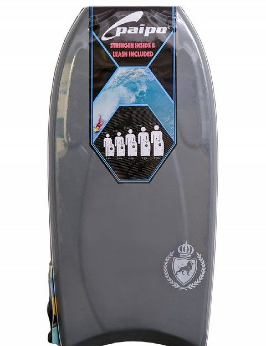 Clearance * Asd Bodyboards Latest Asd Paipo King Bodyboard 44 Inch Grey