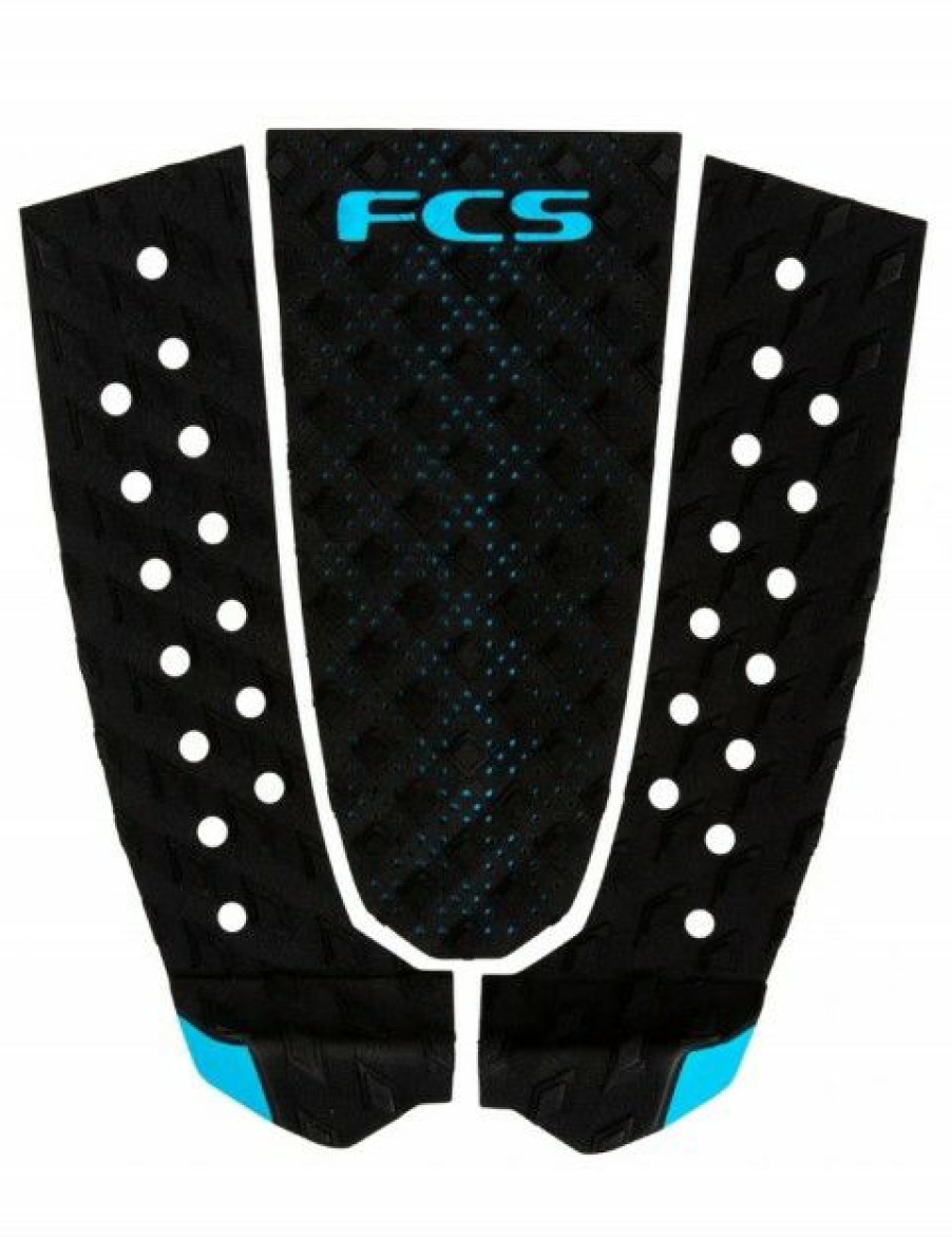 Hot * Exclusive Fcs T-3 Essential Surfboard Tail Pad Black/Blue