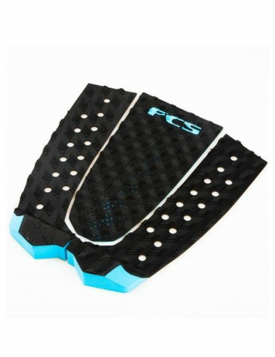 Hot * Exclusive Fcs T-3 Essential Surfboard Tail Pad Black/Blue