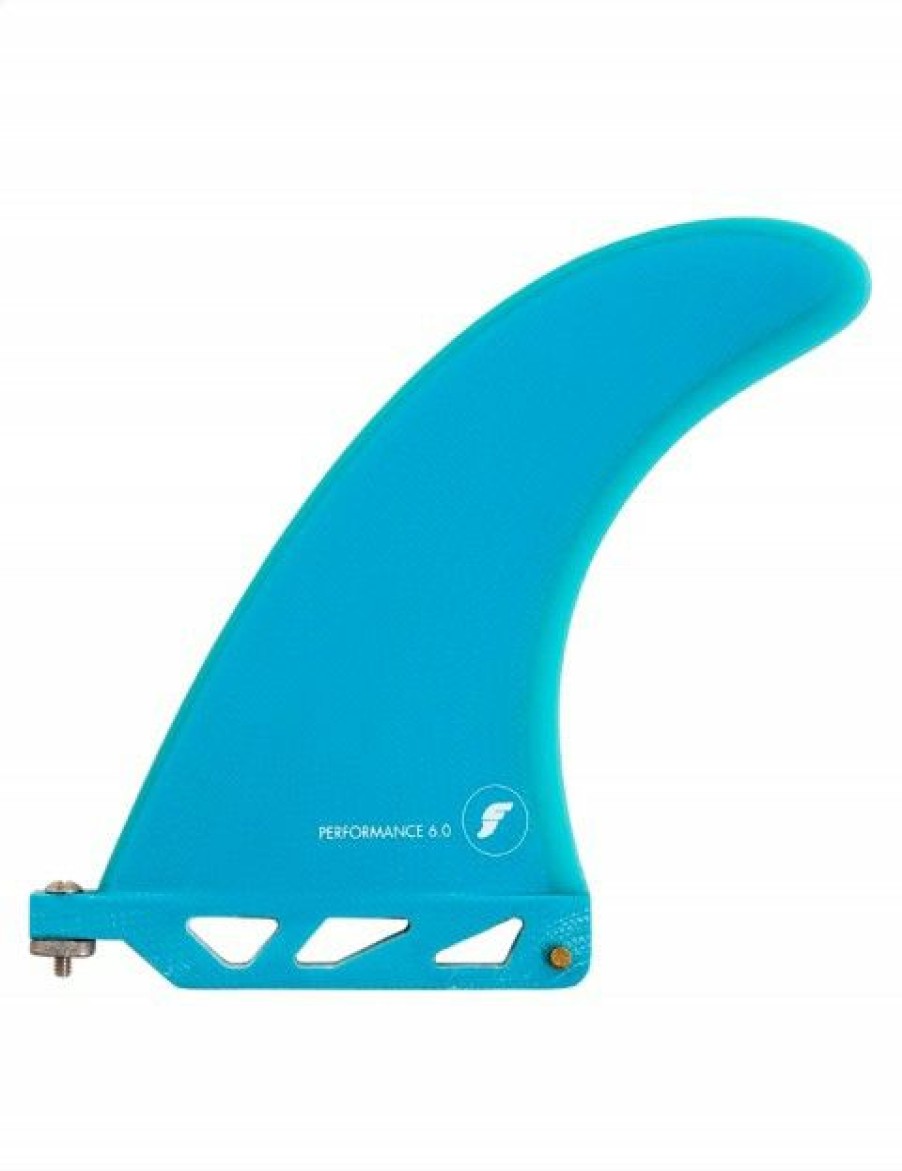 New * Latest Futures Performance Fibreglass 6.0 Longboard Fin Teal