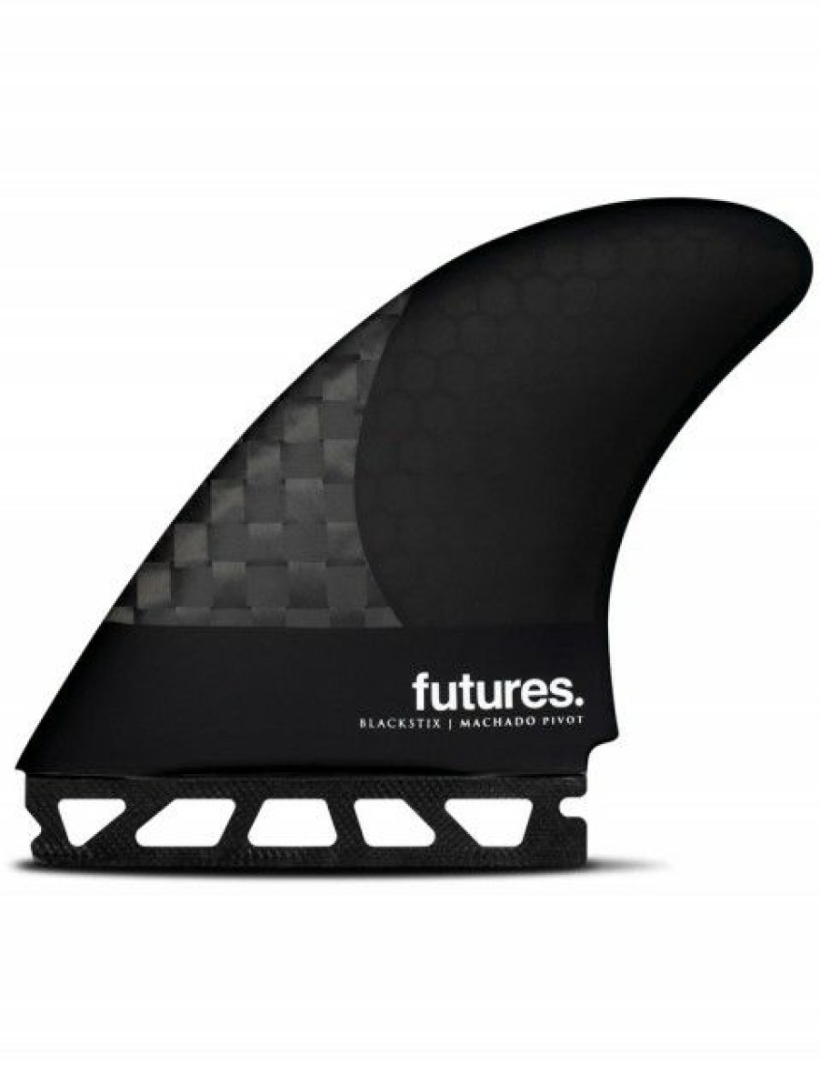 Online * Clearance Futures Rob Machado Pivot Blackstix Tri Fins Large Swirl