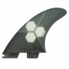 New * Best Choice Fcs Ii Am Pc Aircore Tri-Quad Fins Large Grey