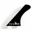 Best * Premium Fcs Ii Mick Fanning Pc Tri Fins Medium Black/White