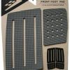 New * Clearance Firewire Front Deck 4 Piece Front Foot Pad Charcoal