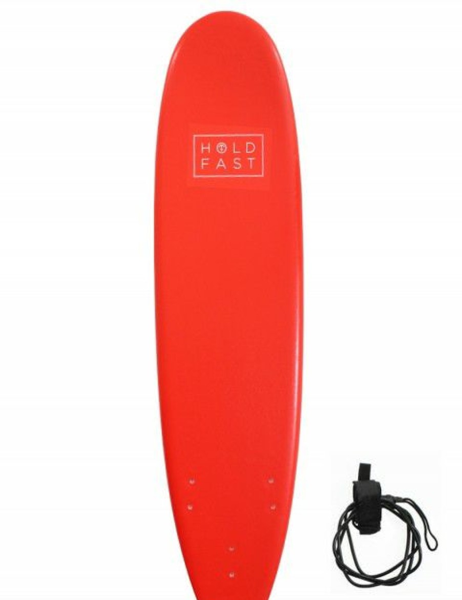 Best * Low Price Hold Fast Mini Mal Foam Surfboard 7Ft 0 Red