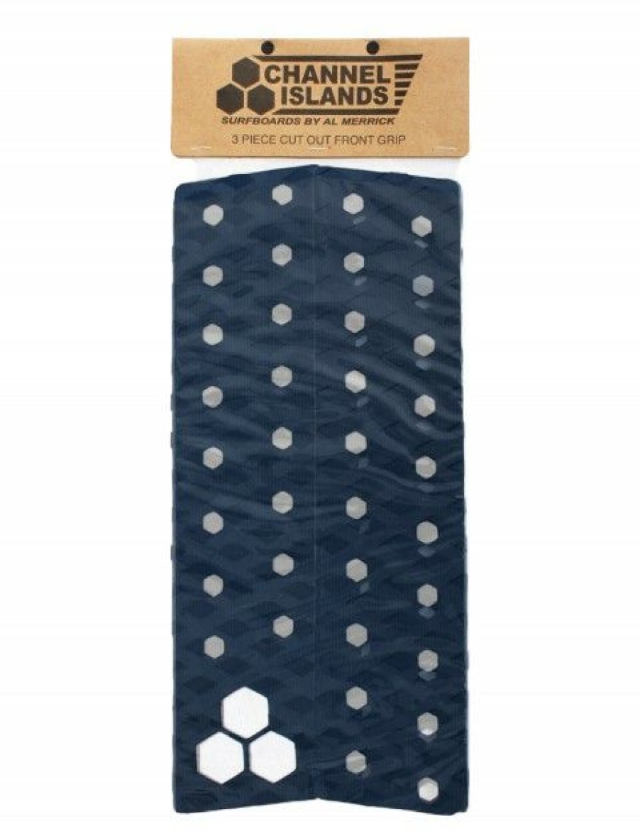 Clearance * Premium Channel Islands Bobby Mix Groove Front Foot Surfboard Traction Pad Indigo