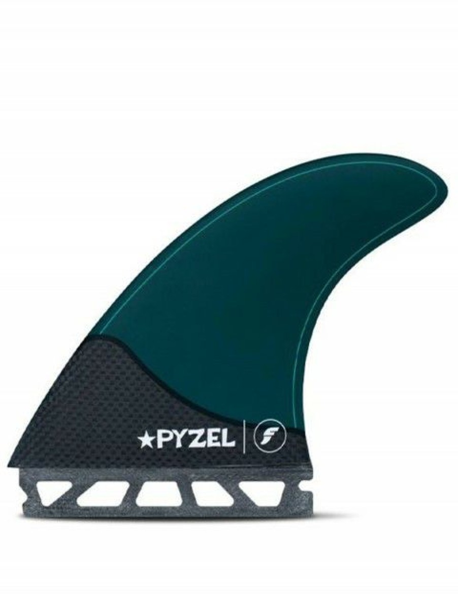 Best * Premium Futures Pyzel Honeycomb/Carbon Tri Fins Large Pacific Blue