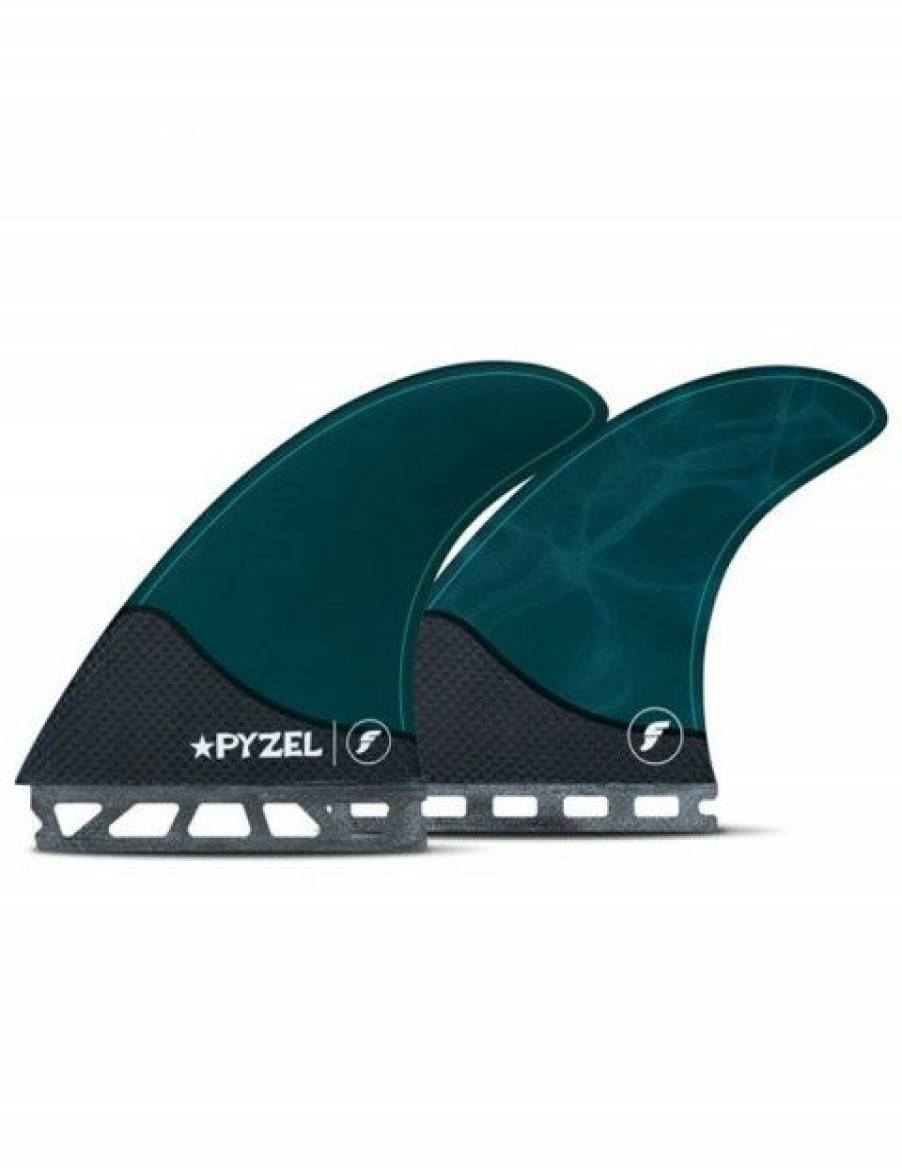 Best * Premium Futures Pyzel Honeycomb/Carbon Tri Fins Large Pacific Blue