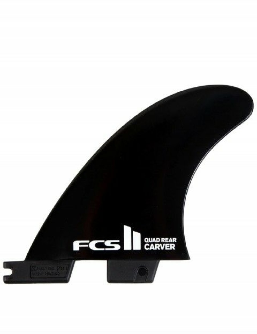 Online * Discounts Fcs Ii Carver Black Quad Rear Fins Medium Black