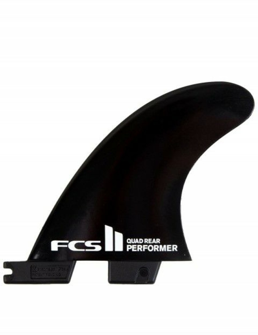 Hot * Closeout Sale Fcs Ii Performer Black Quad Rear Fins Medium Black