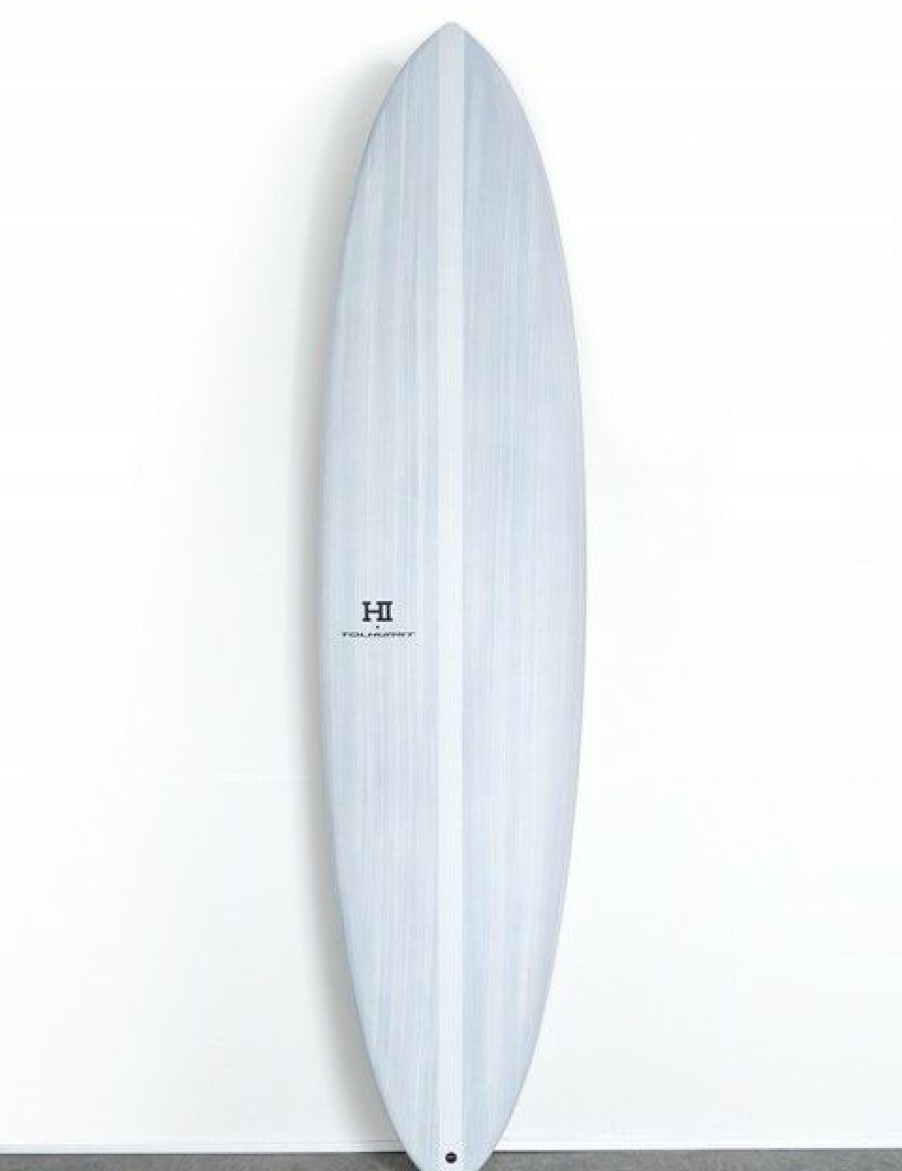 Clearance * Harley Ingleby Series Exclusive Harley Ingleby Thunderbolt Red Mid 6 Surfboard 7Ft 6 White