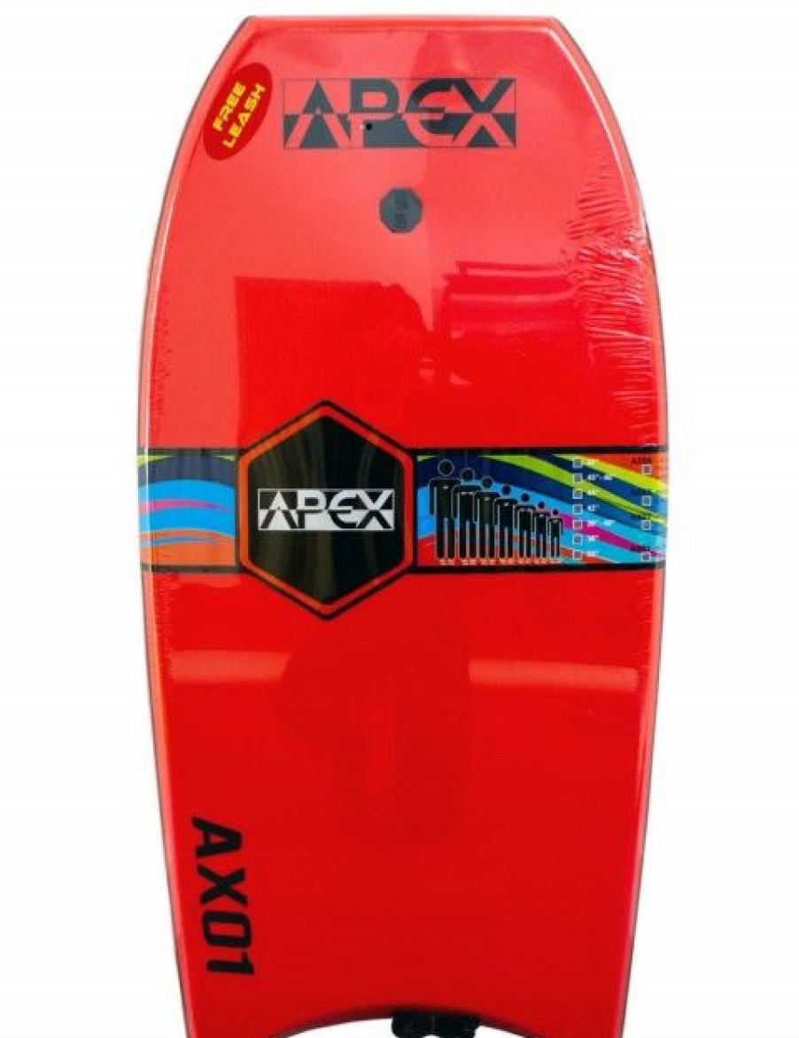 New * Apex Bodyboards Clearance Apex Ax01 Bodyboard 39 Inch Red