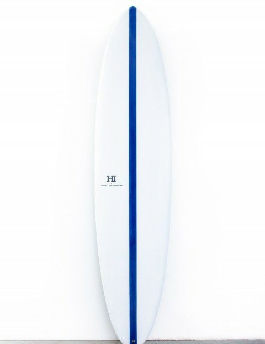 Online * Harley Ingleby Series Discount Store Harley Ingleby Thunderbolt Red Mid 6 Surfboard 7Ft 10 White/Blue